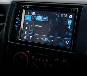 Radio touchscreen 6.2 en Camión Hino Dutro 5 Ton