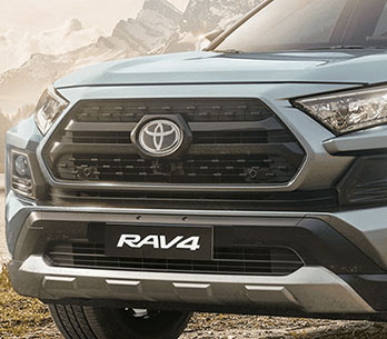 En el frente de la Toyota RAV4 Adventrure  encuentras una  increíble forma trapezoidal