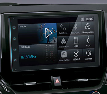 RADIO TOUCHSCREEN DE 9” para  APPLE CAR PLAY Y ANDROID AUTO