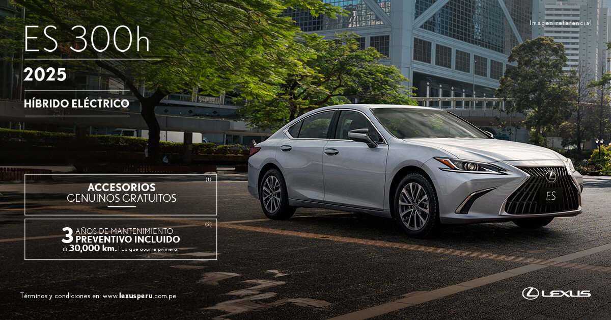 Promoción Lexus Septiembre 2024 - ES300h