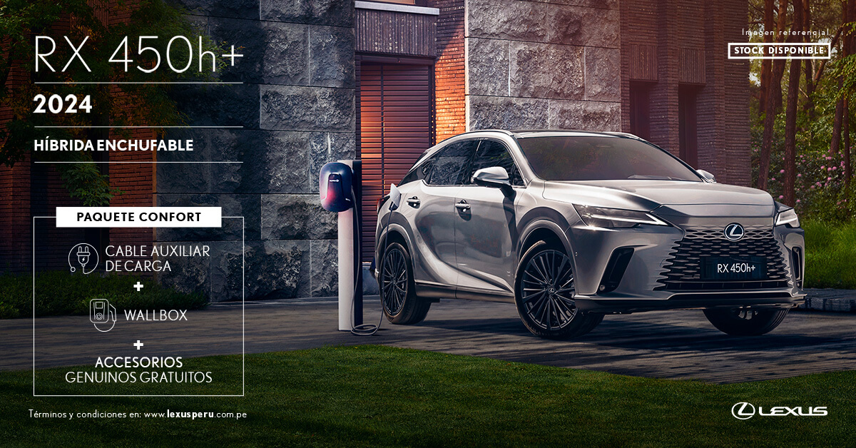 Promoción Lexus Septiembre 2024 - RX 450h+