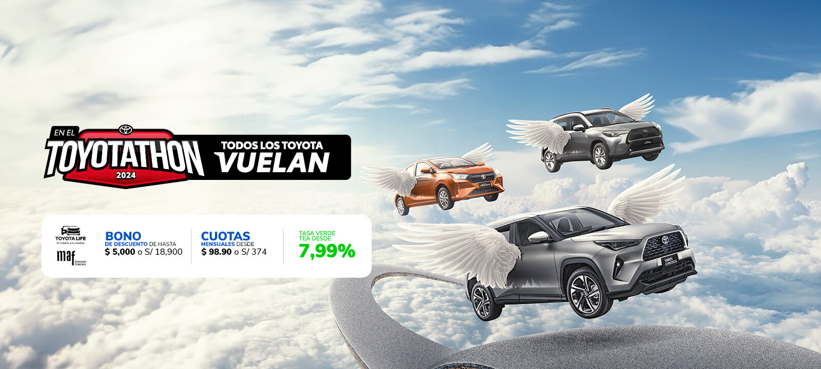 Vehículos Toyota en Promoción