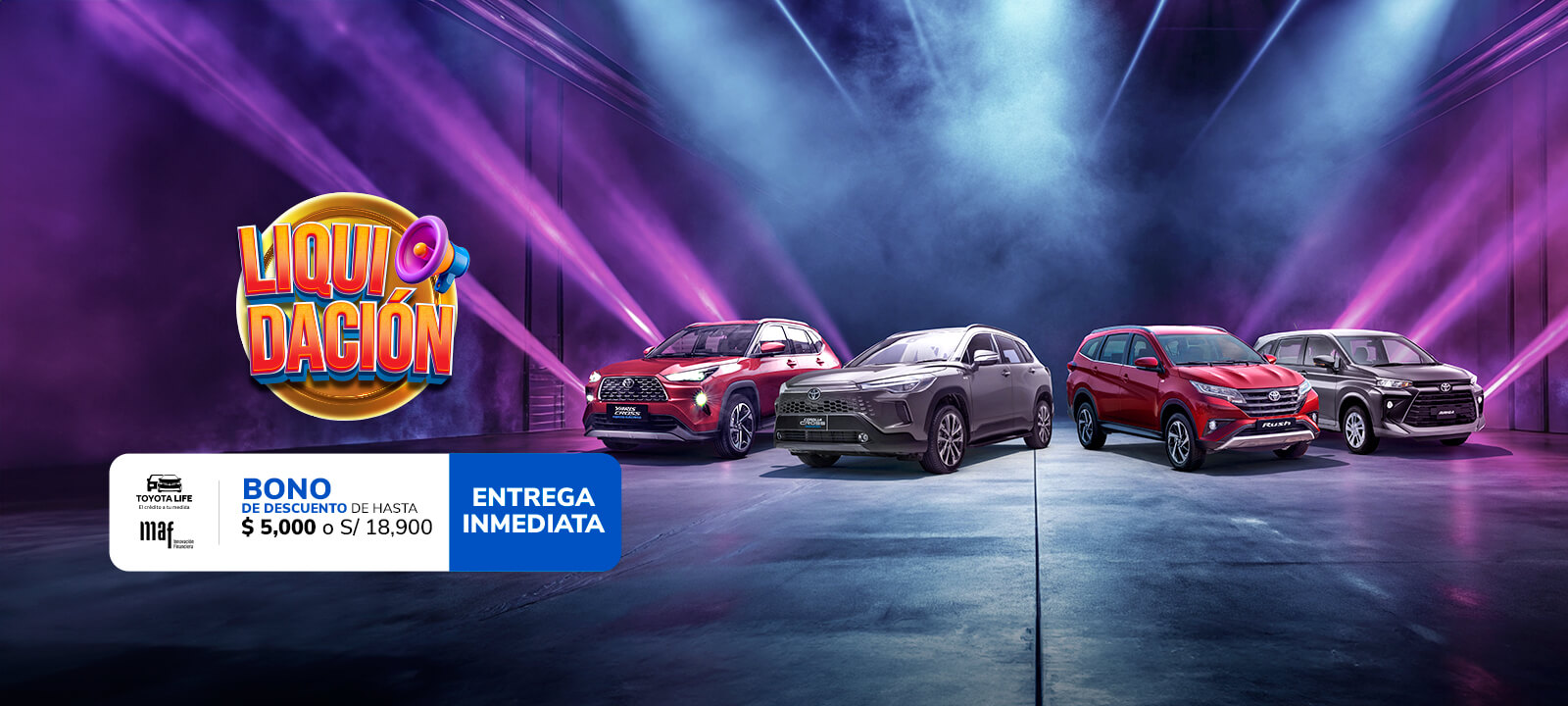 Promocion Inicio Toyota Octubre 2024 - Liquidación