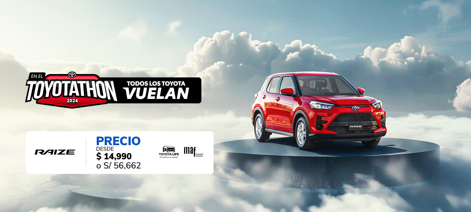 Promocion Inicio Toyota Octubre 2024 - Raize