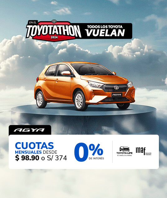 Promocion Inicio Toyota Octubre 2024 - Agya