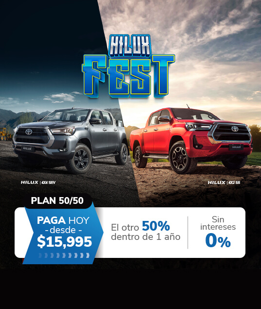 Promocion Inicio Toyota Octubre 2024 - Hilux