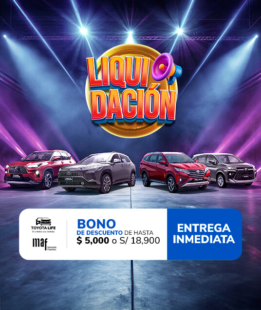 Promocion Inicio Toyota Octubre 2024 - Liquidación