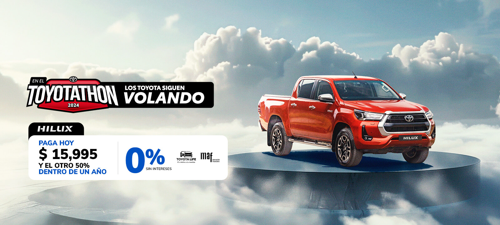 Promocion Toyota Noviembre 2024 - Hilux