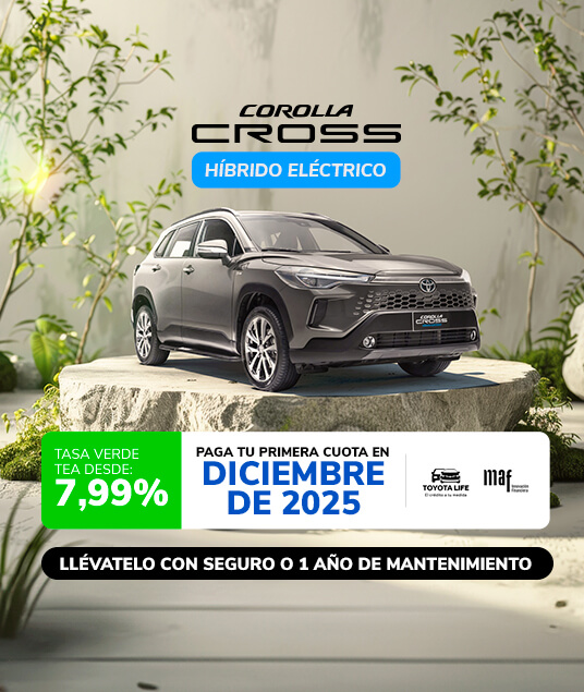 Promocion Toyota Noviembre 2024 - Corolla Cross