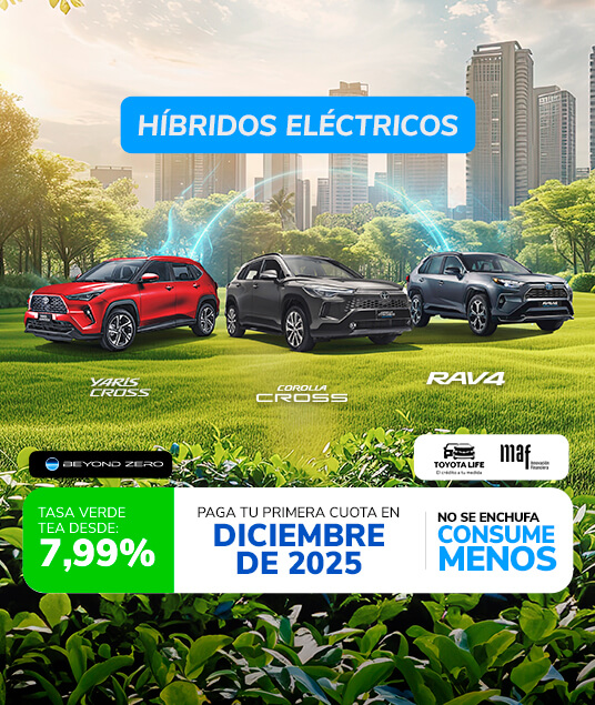 Promocion Toyota Noviembre 2024 - Hibridos