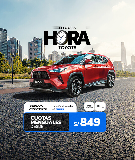 Promocion Toyota Mayo 2025 - Yaris Cross