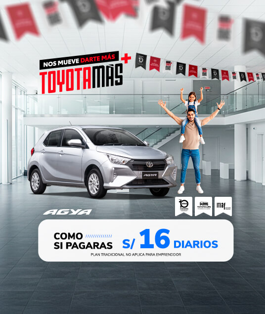 Promocion Inicio Toyota Junio 2025 - Agya