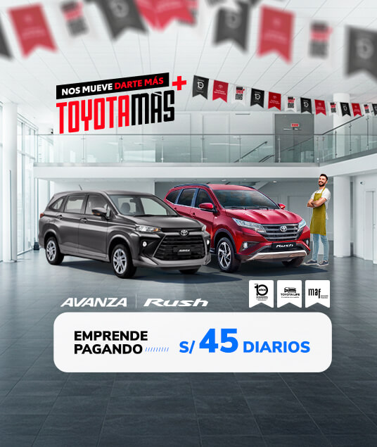 Promocion Inicio Toyota Junio 2025 - Avanza - Rush