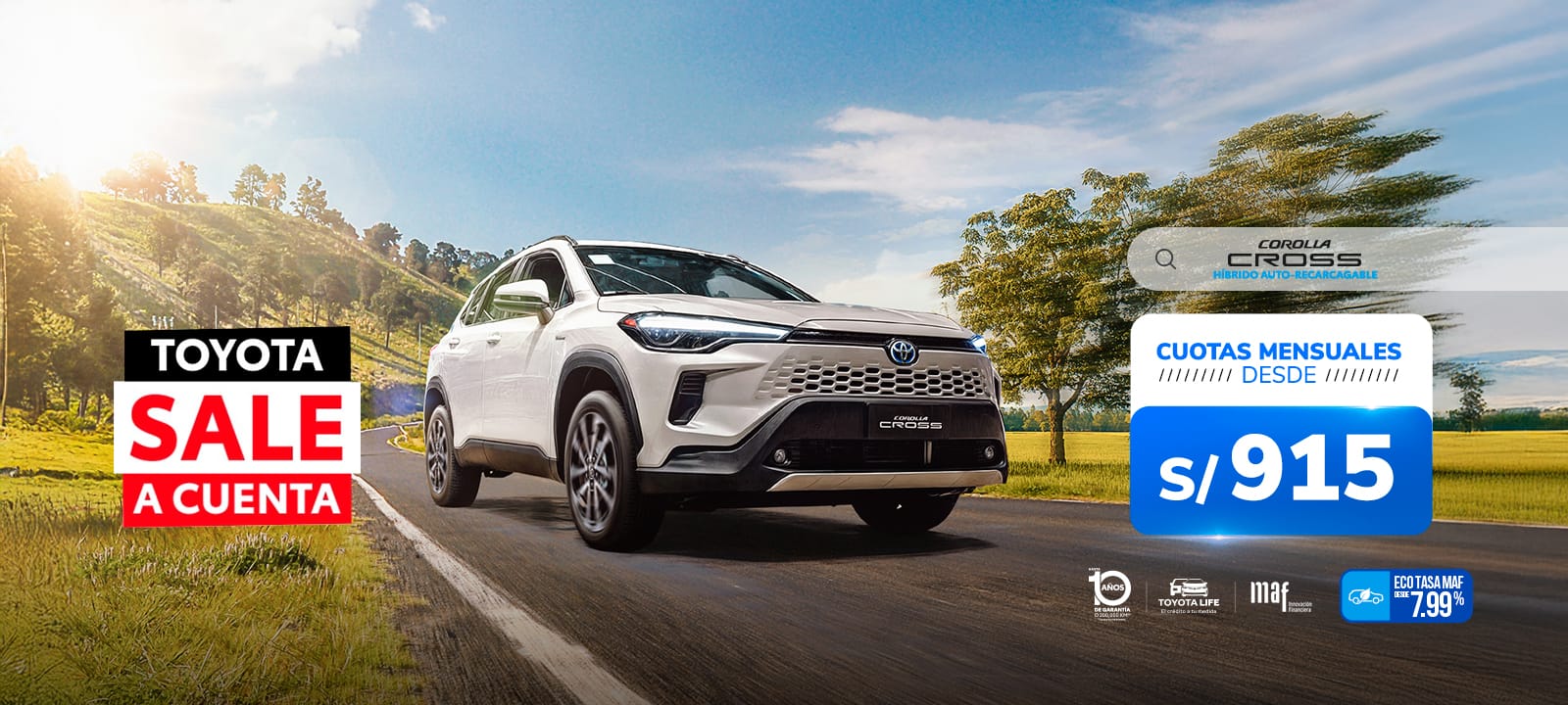 Promocion Toyota Agosto 2025 - Corolla Cross