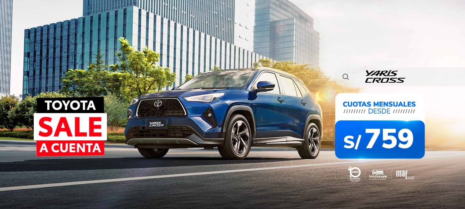 Promocion Toyota Agosto 2025 - Yaris Cross