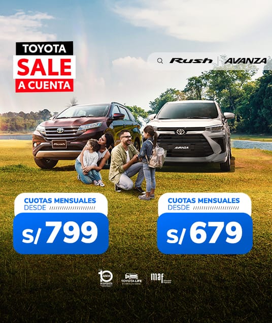 Promocion Toyota Agosto 2025 - SUV