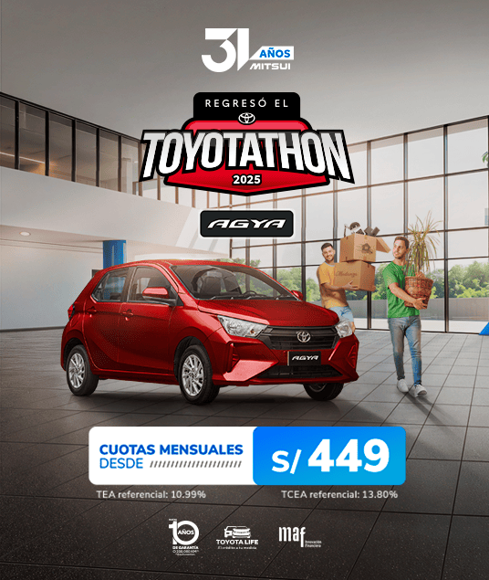 Promocion Inicio Toyota Octubre 2025 - Agya