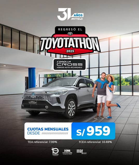 Promocion Inicio Toyota Octubre 2025 - Corolla Cross HV