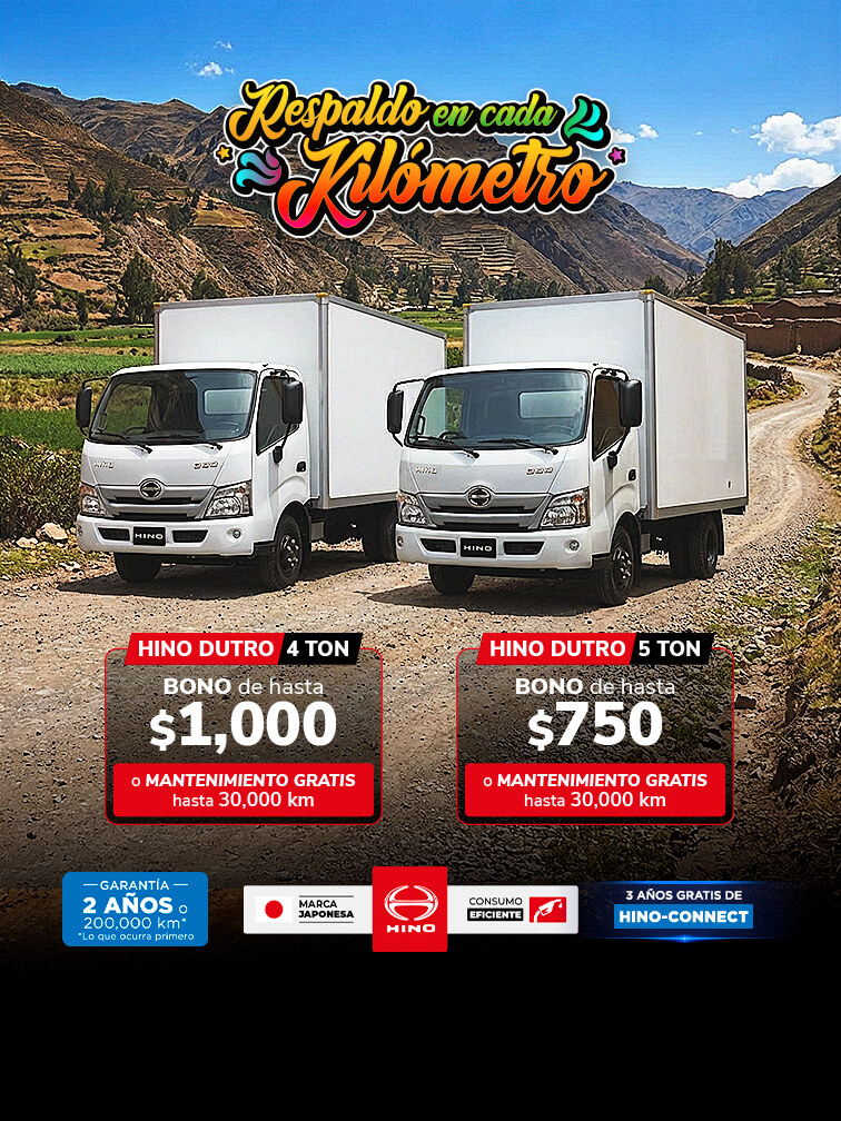 Camiones Hino Promociones (Banner)
