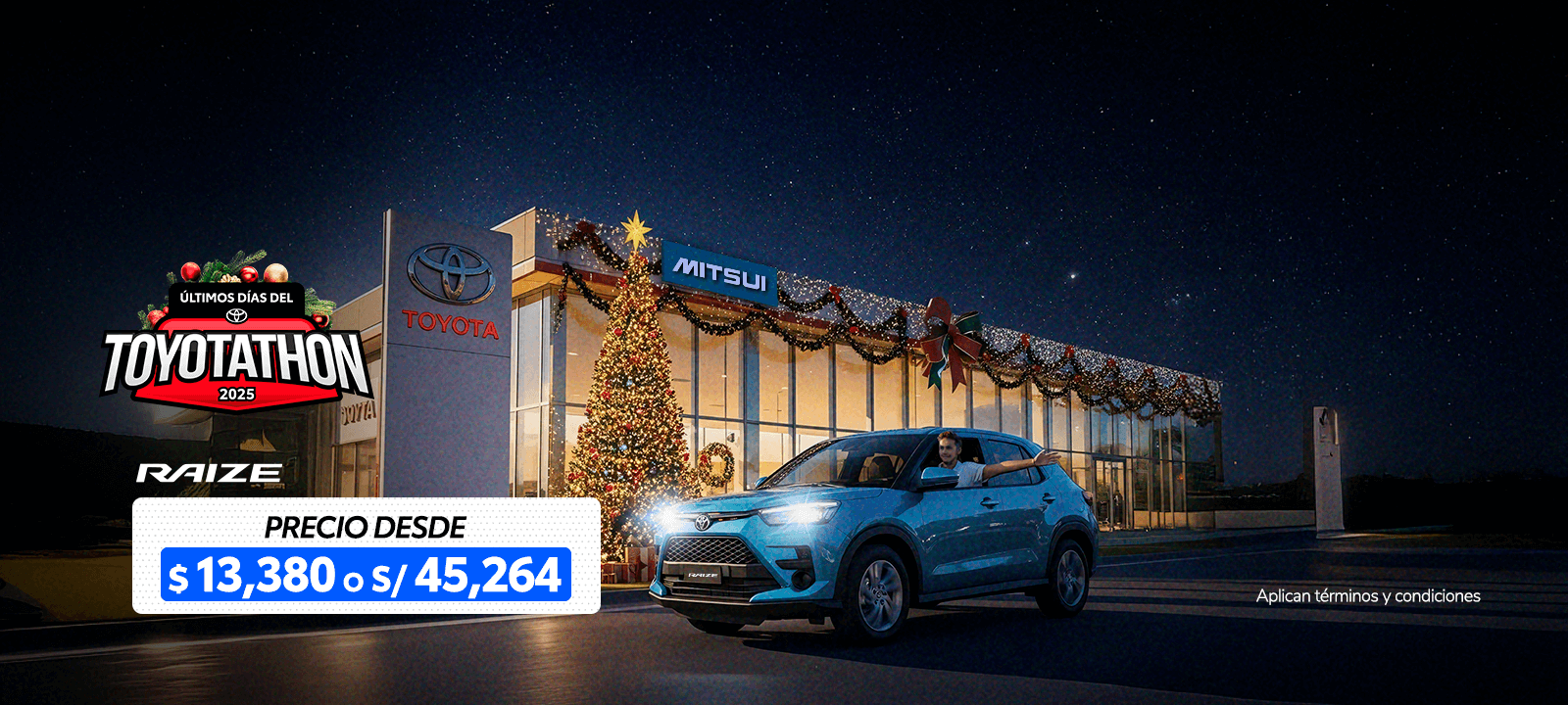 Promocion Toyota Diciembre 2025 - Raize