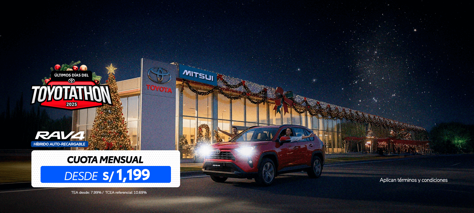 Promocion Toyota Diciembre 2025 - Rav4 HV