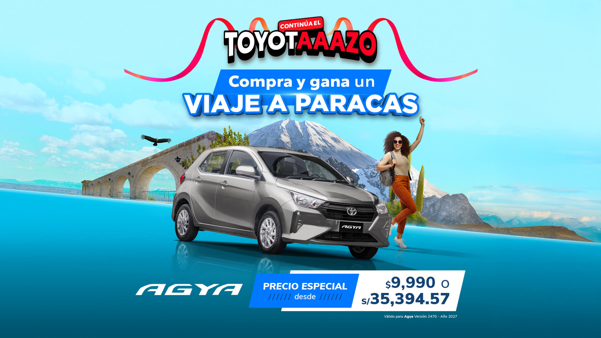 Promocion Inicio Toyota Febrero 2026 - Agya