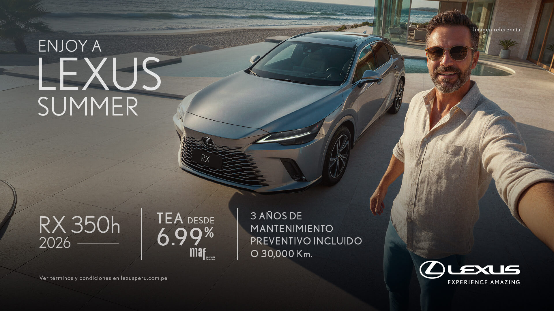 Promoción Lexus Febrero 2026 - RX 350h