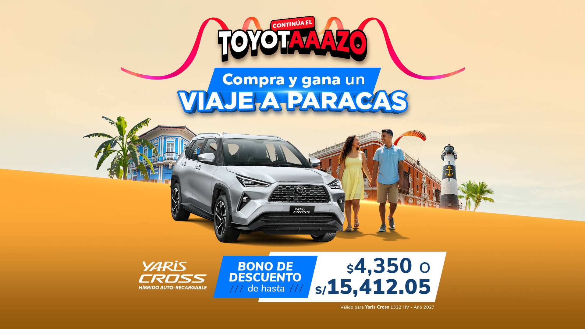 Promocion Inicio Toyota Febrero 2026 - Yaris Cross