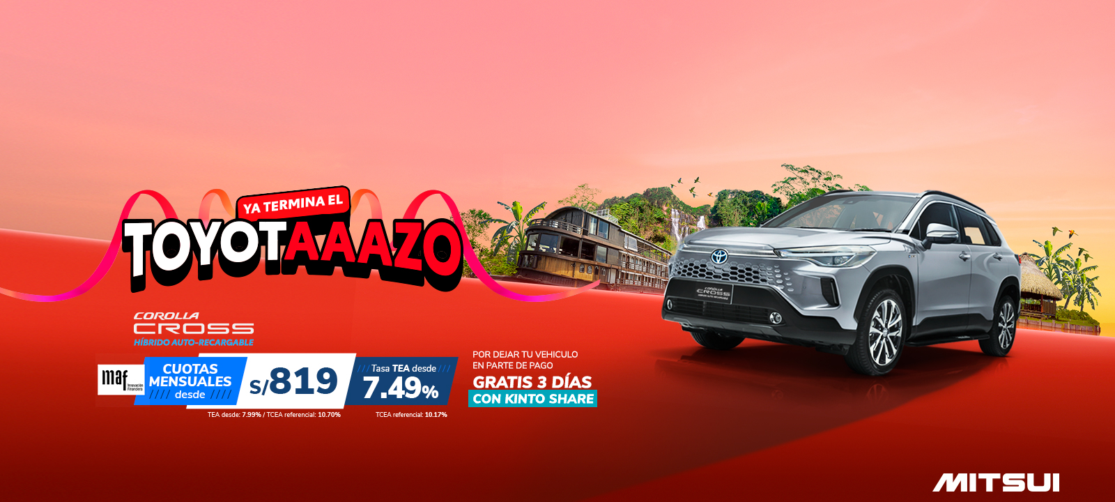 Promoción Inicio Toyota Marzo 2026 - Corolla Cross