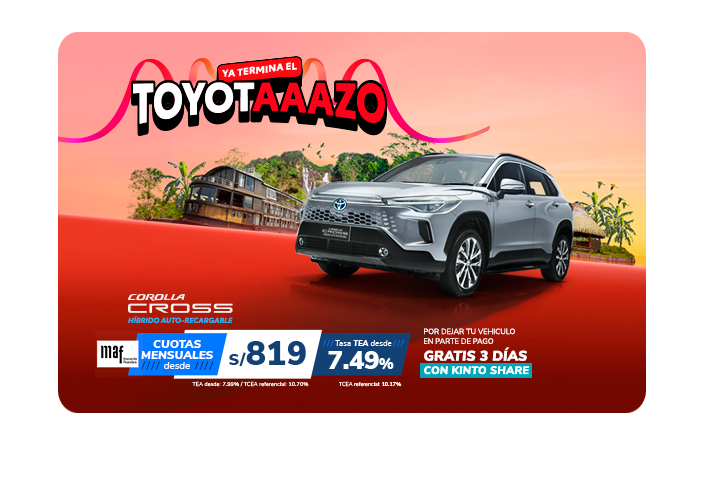 Corolla Cross Promociones