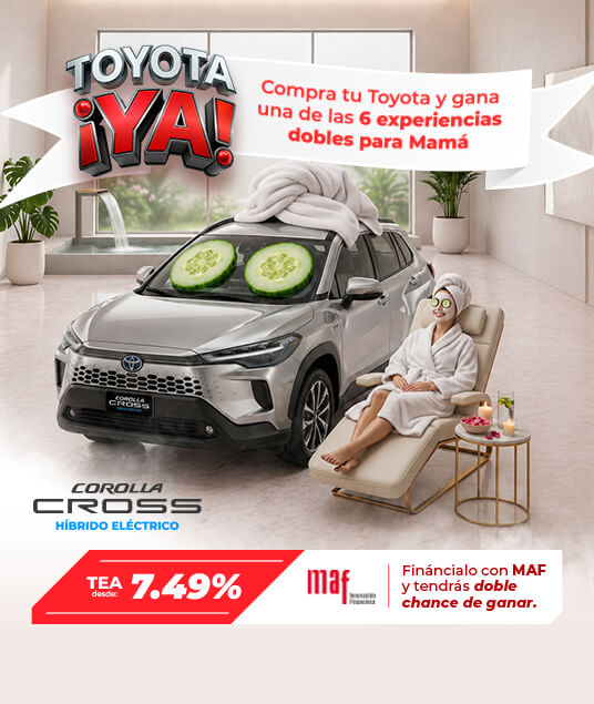 Promoción Toyota Mayo 2026 - Corolla Cross