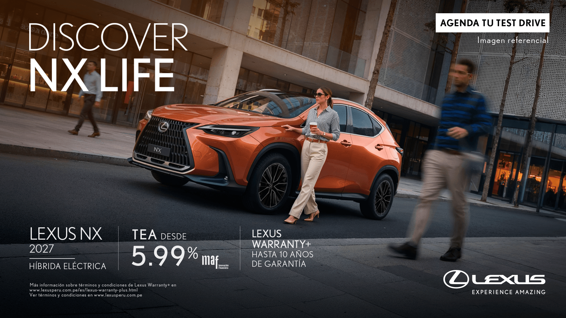 Promoción Lexus Abril 2026 - NX