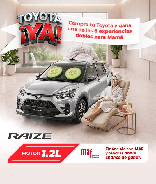 Promoción Toyota Mayo 2026 - Raize
