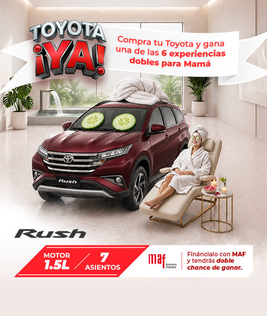 Promoción Inicio Toyota Mayo 2026 - Rush