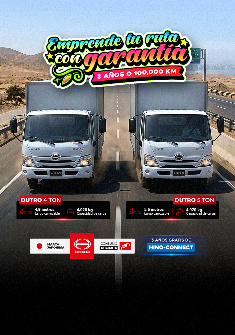 Camiones Hino Promociones (Banner)