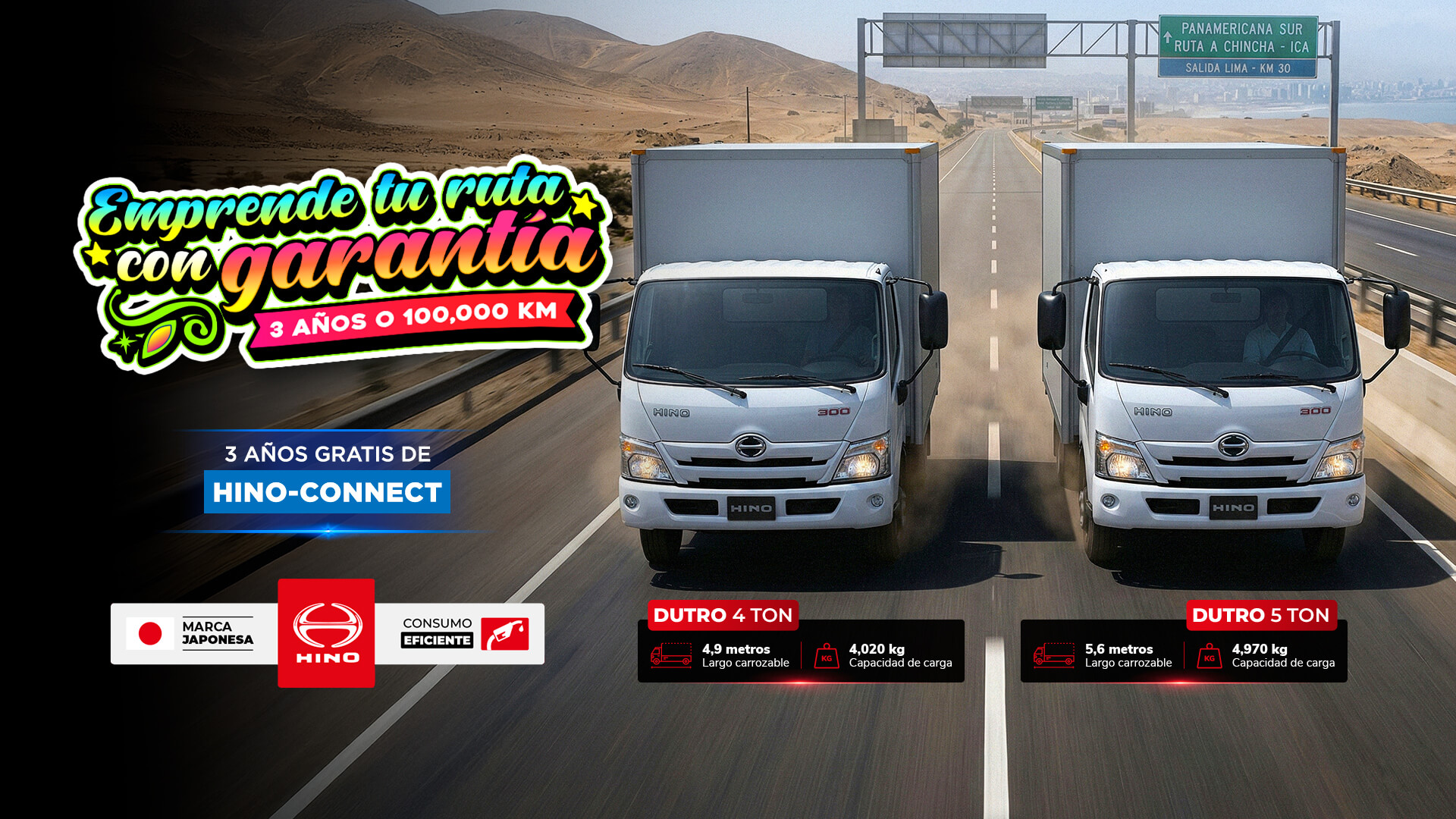 Camiones Hino Promociones (Banner)