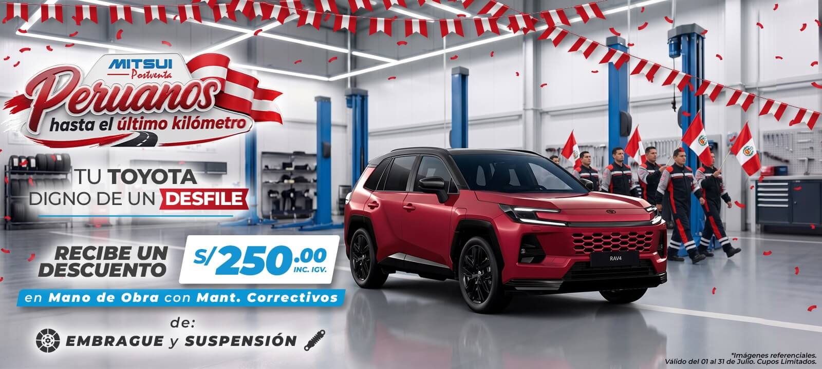 Promoción Post Venta Julio 2026 - Descuento