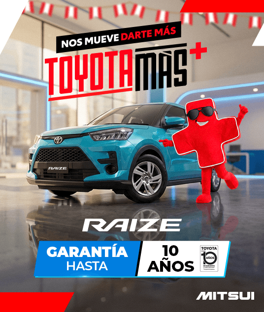 Promoción Toyota Julio 2026 - Raize
