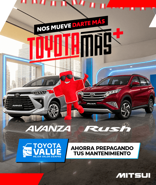 Promoción Toyota Julio 2026 - Avanza - Rush
