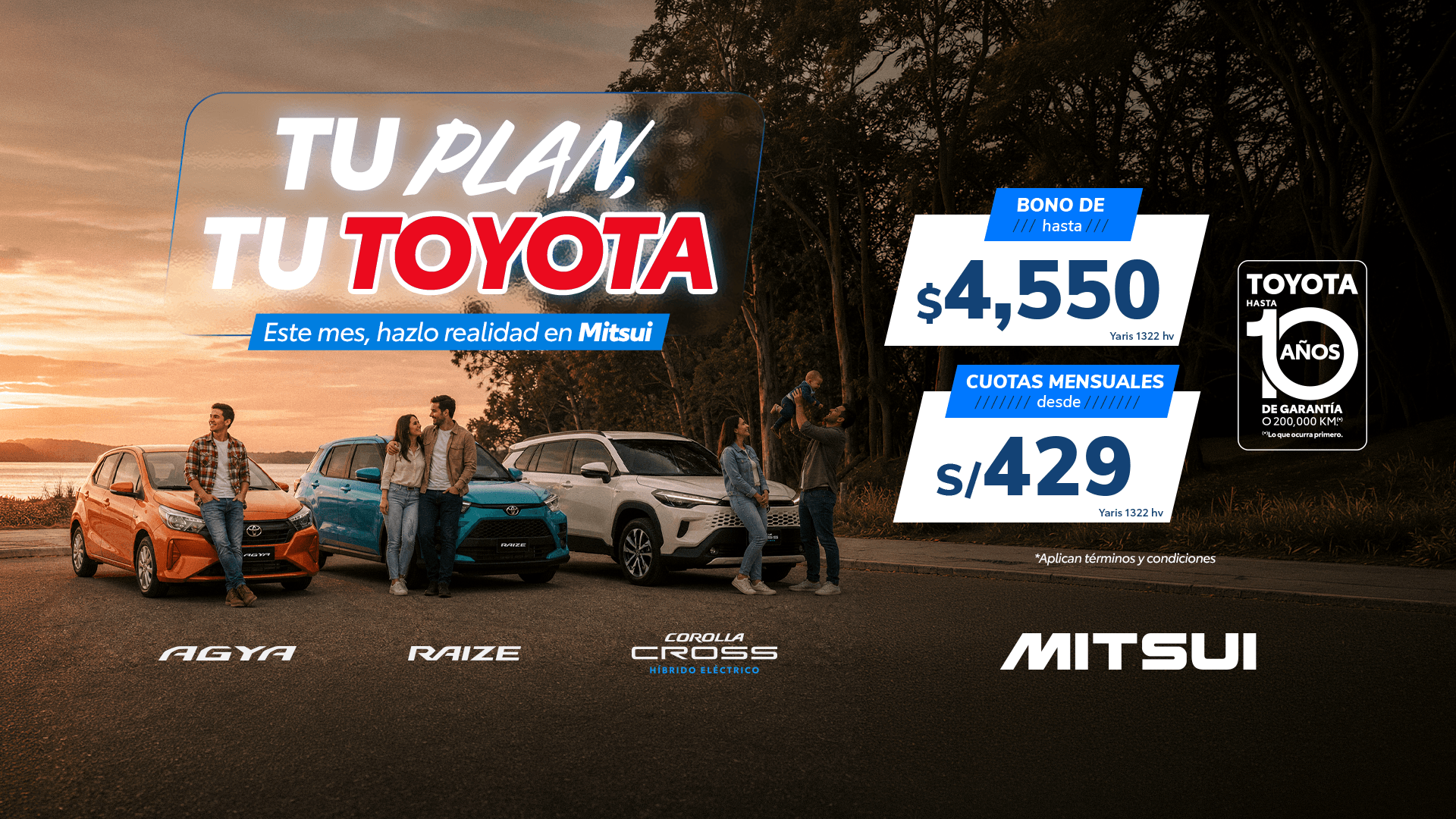 Promoción Inicio Toyota Agosto 2026 - Genérico