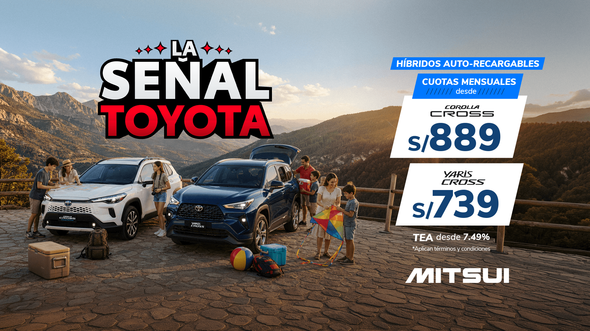 Promoción Inicio Toyota Agosto 2026 - Corolla Cross - Yaris Cross