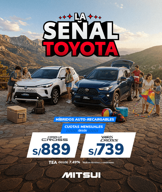 Promoción Toyota Agosto 2026 - Corolla Cross - Yaris Cross