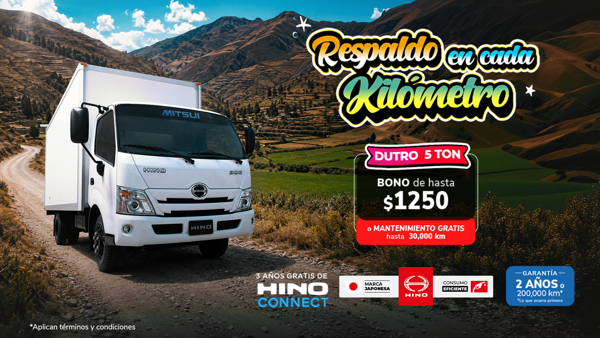 Camiones Hino Promociones (Banner)