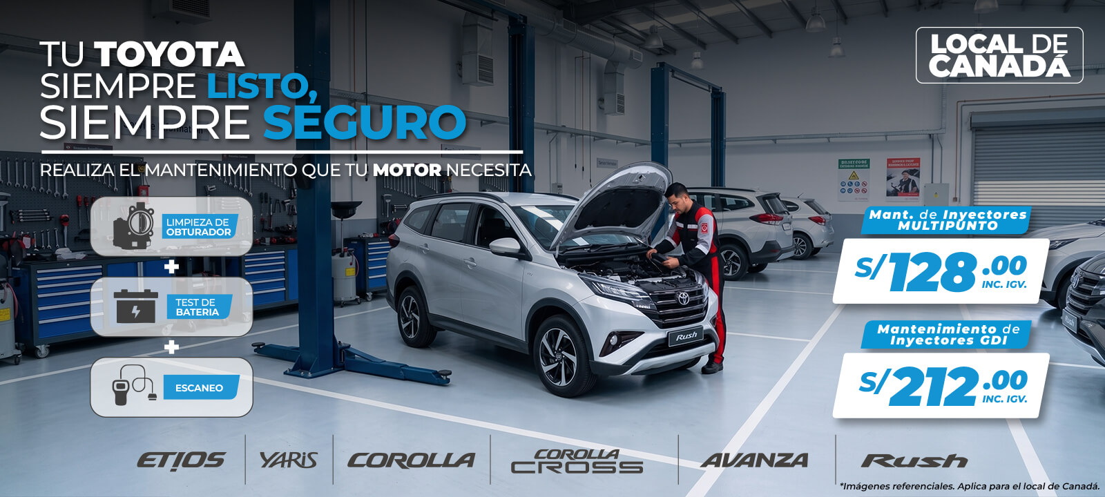 Promoción Post Venta Agosto 2026 - tu toyota siempre listo