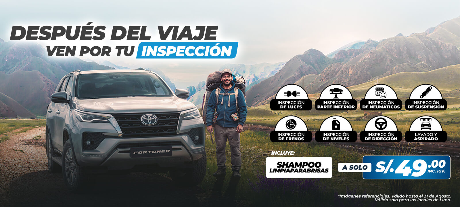 Promoción Post Venta Agosto 2026 - despues del viaje