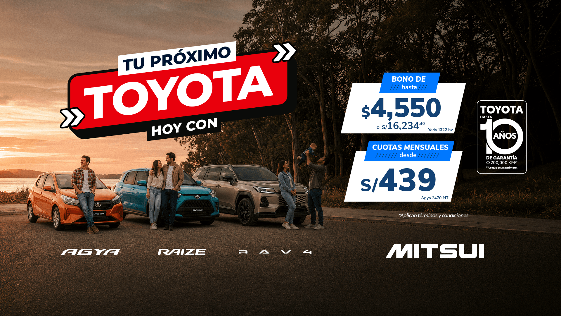 Promoción Toyota Septiembre 2026 - AON Lifestyle