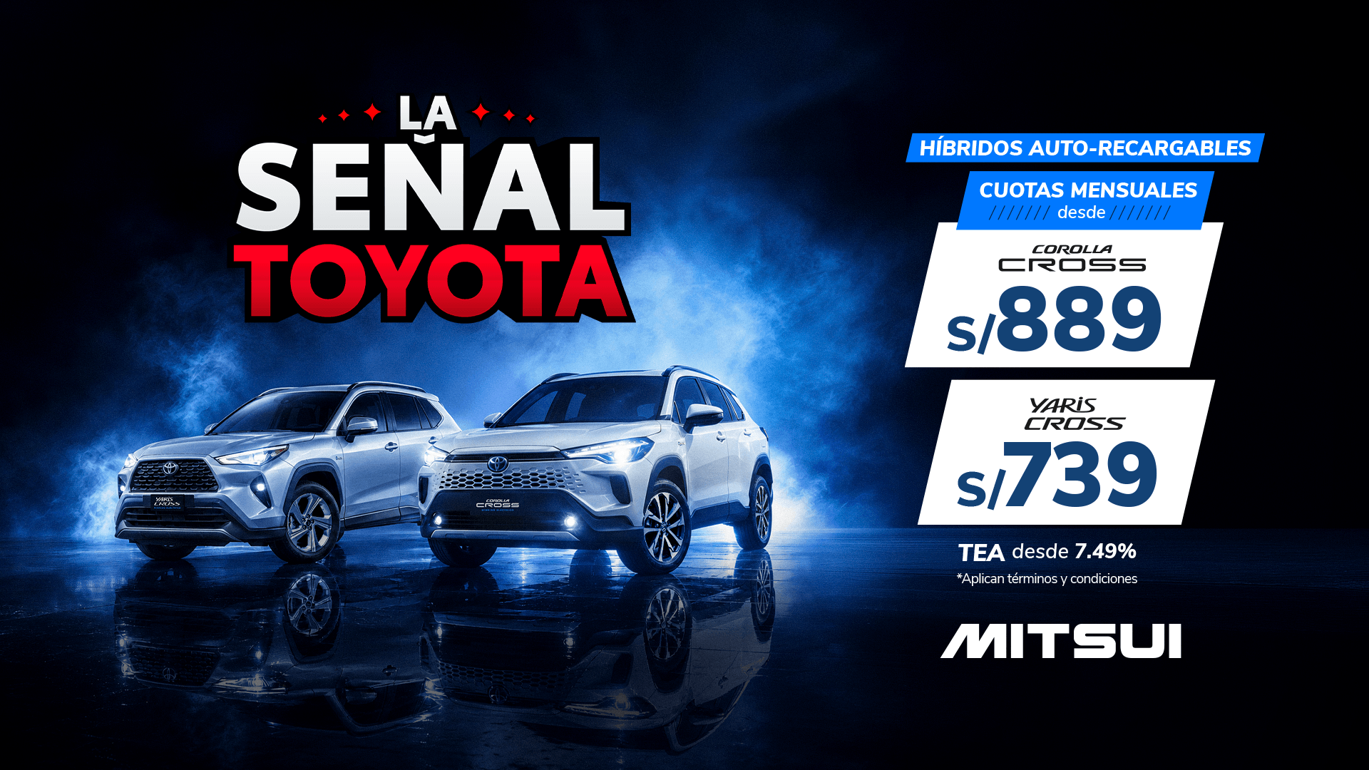 Promoción Inicio Toyota Septiembre 2026 - Corolla Cross - Yaris Cross