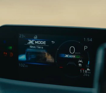 Toyota bZ4X: función x-mode