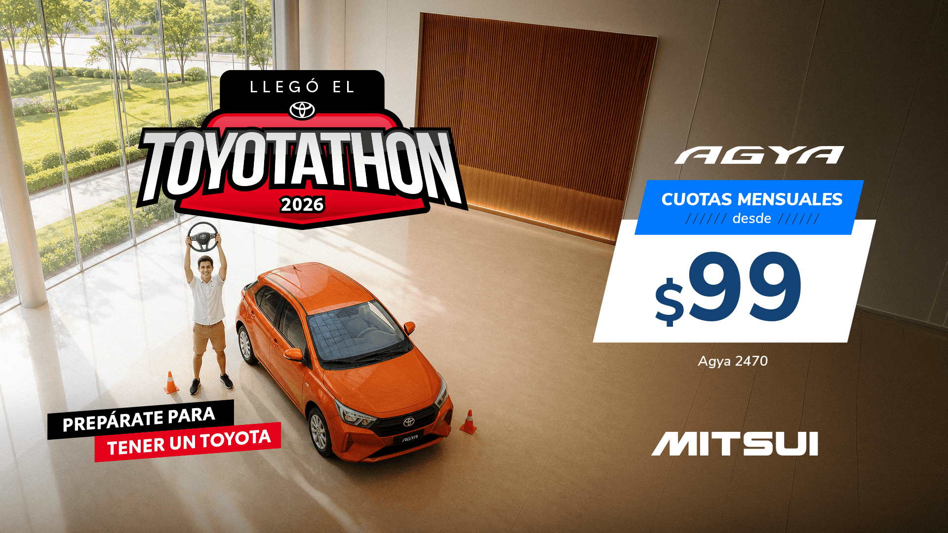 Promoción Inicio Toyota Octubre 2026 - Agya