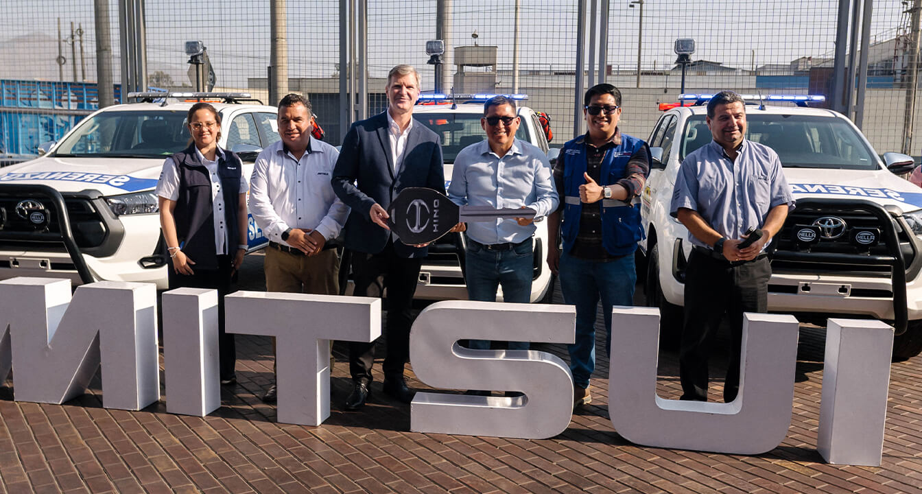 Cómo Mitsui Automotriz impulsa el desarrollo local con la entrega de una nueva flota de camiones